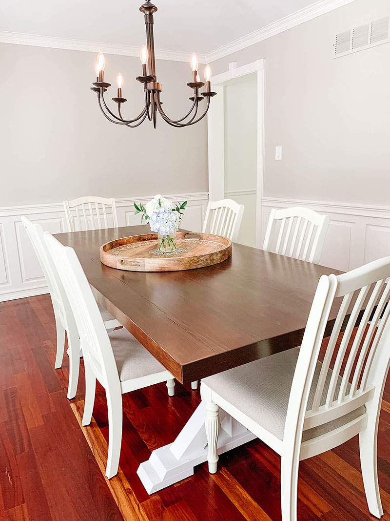 Dining Room Reveal & How To Choose a Light Fixture