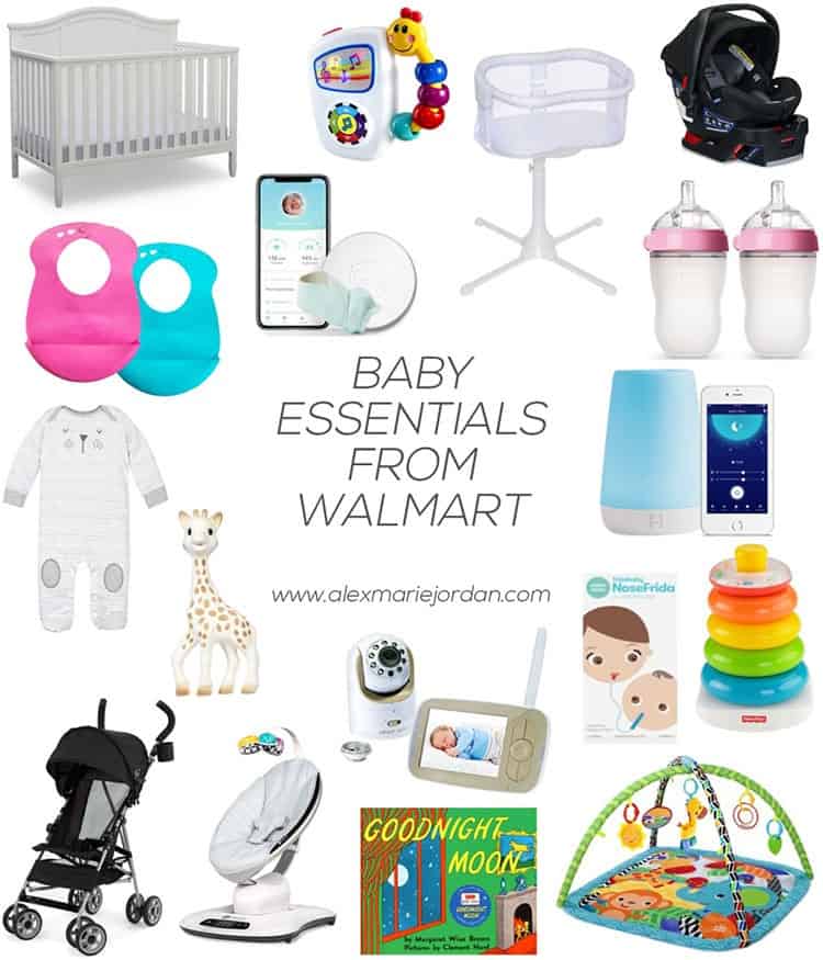 baby essentials from walmart for the first year of baby's life