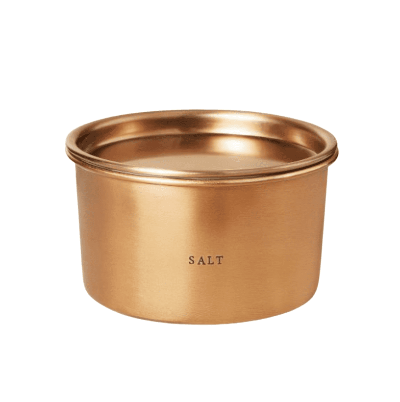 brass finish candle